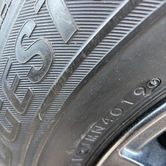 スタッドレスタイヤ+アルミホイールセット　195/65R15の画像