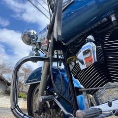 乗って帰れます！車検あり　ハーレーダビッドソン　ロードキングクラシック2005 エンジンオーバーホール済みピストン交換済みの画像