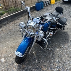 乗って帰れます！車検あり　ハーレーダビッドソン　ロードキングクラシック2005 エンジンオーバーホール済みピストン交換済みの画像