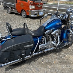 乗って帰れます！車検あり　ハーレーダビッドソン　ロードキングクラシック2005 エンジンオーバーホール済みピストン交換済みの画像
