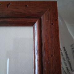 　❀　木製フレームの　額の画像