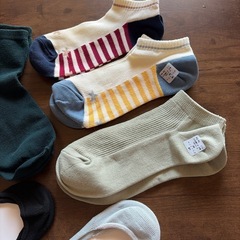 未使用 靴下 な7足の画像