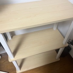 3段 シェルフ 棚 収納 の画像