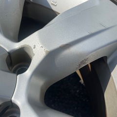 17インチアルミホイールタイヤ　ランドクルーザー 150プラド純正の画像