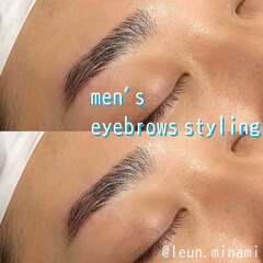 ナチュラルなメンズ平行眉🪄 ~･*。‎︎︎︎︎