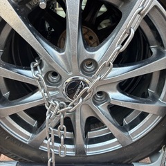 スタッドレスタイヤ+アルミホイールセット　155/65R14の画像
