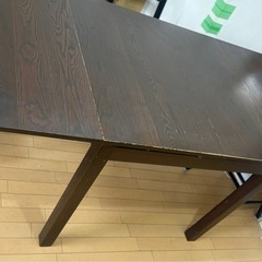 【伸長式ダイニングテーブル】の画像