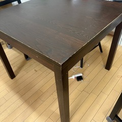 【伸長式ダイニングテーブル】の画像