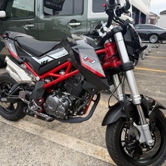 【新古？】ベネリ/TNT125 自賠責3年付き/整備済み渡し/車両交換検討の画像