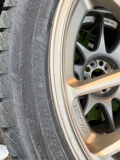 レガシィ　ワークエモーション　CR kai 215/45/18 ヨコハマ PCD 100
　スタッドレス＋ホイール 　