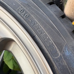 レガシィ　ワークエモーション　CR kai 215/45/18 ヨコハマ PCD 100
　スタッドレス＋ホイール 　の画像