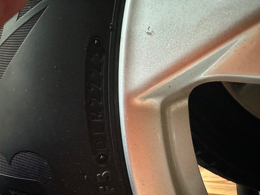エクストレイル　4本ホイール付き‼️スタッドレス　
　　　ワンシーズン使用品‼️ 　　　225/65r17