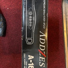 ADDZEST A-160 パワーアンプ 備品の画像