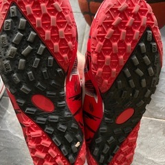 サッカー　フットサル　シューズ　スパイク(鉄)無し22cm 18cmの画像