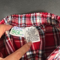 スカートズボンの画像