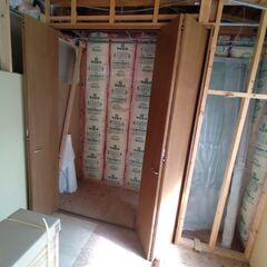 クローゼット扉　枠セット（リフォーム）建材の画像