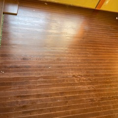 引取り限定‼️【六畳用ウッドカーペット
】の画像