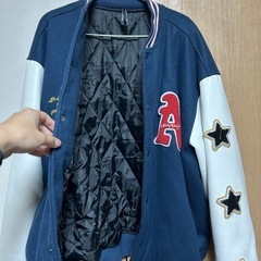 メンズスタジャンの画像