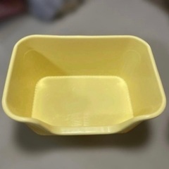 ※お取引決まりました※猫用・イエロー大型猫トイレ・多頭飼向きの画像