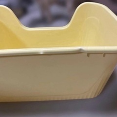 ※お取引決まりました※猫用・イエロー大型猫トイレ・多頭飼向きの画像