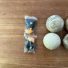 お取引中。ボール4個＆新品サッカーボールネットの画像