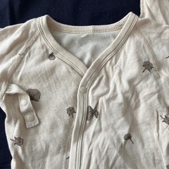 プッパプーポ　短肌着　コンビ肌着セットの画像