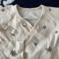 プッパプーポ　短肌着　コンビ肌着セットの画像