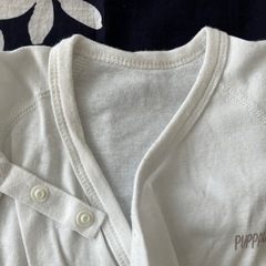 プッパプーポ　短肌着　コンビ肌着セットの画像