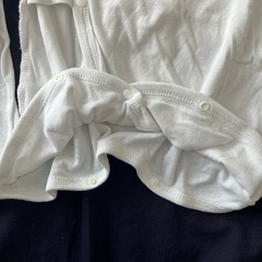 プッパプーポ　短肌着　コンビ肌着セットの画像