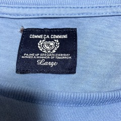 半袖Tシャツ　コムサコミューン　ライトブルーの画像
