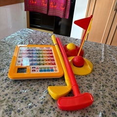 文字遊びゴルフセットの画像