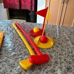 文字遊びゴルフセットの画像