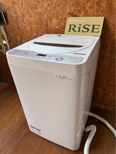 J2303 SHARP シャープ　5.5kg 2018年　縦型洗濯機