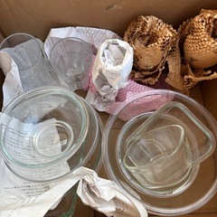 ガラスボウル，ワイングラスの画像