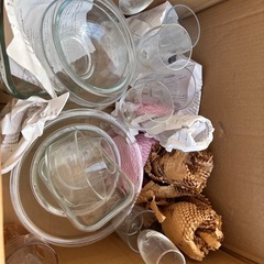 ガラスボウル，ワイングラスの画像