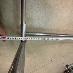 高さ調整約100〜180ハンガーラックキャスター付きの画像