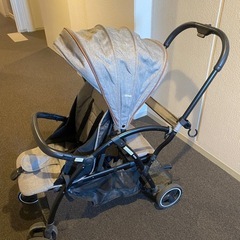 二人乗りベビーカーの画像