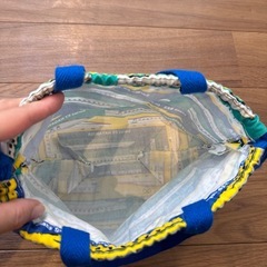 新幹線　お弁当巾着袋　ランチバック　子供用　の画像