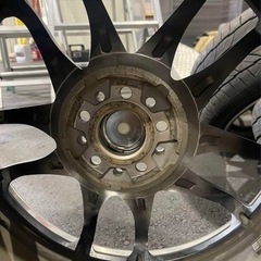 WORK EMOTION エモーション 18インチ 100 5H 215/45R18 タイヤホイール4本セット センターキャップ付き☆の画像