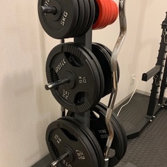 ウェイトトレーニングセットの画像