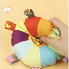 カラフルフリスビー小型犬、中型犬新品未使用の画像