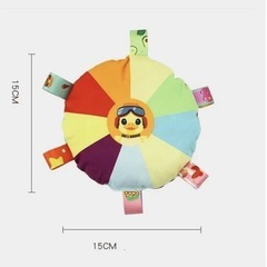 カラフルフリスビー小型犬、中型犬新品未使用の画像