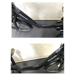 1年保証 送料無料　パナソニック　ギュットアニーズ　黒色　電動アシスト自転車 g200の画像