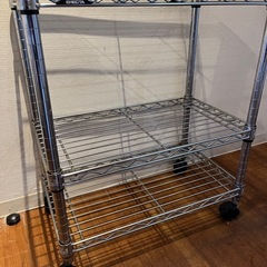 値下げ！スチールラックの画像