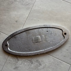 近畿車輛 銘板 昭和40年製／鉄製プレート／ヴィンテージの画像