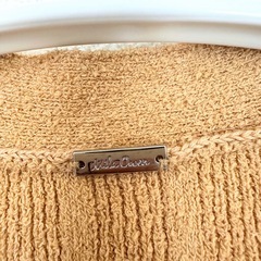 新品【Mila Owen】ループヤーンワイドリブニットカーディガン 秋冬 フリーサイズの画像