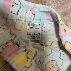 すみっコぐらし　半袖ハーフパンツセット120cmの画像