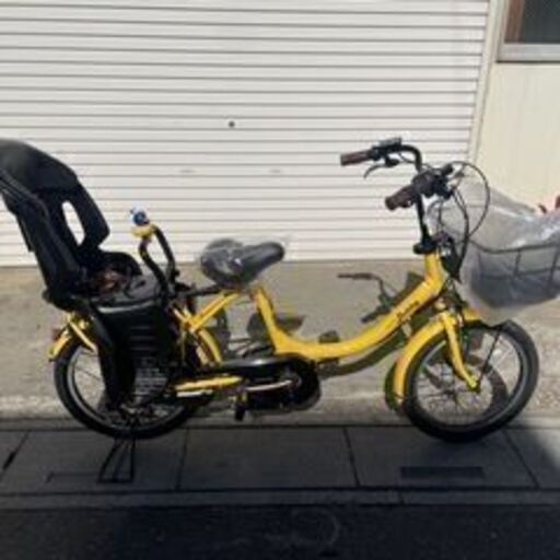 試乗?新車仕上げ⭐️中古子供乗せ電動自転車 ヤマハPASバビー ブリヂストンビッケ2