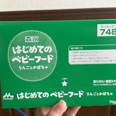 6袋 はじめてのベビーフード りんごとかぼちかぼちゃの画像