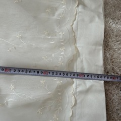 【1級·美品】ホワイト 遮光カーテン3枚 レース3枚 値段交渉〇
の画像